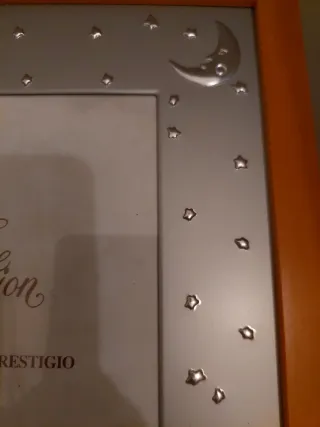 Portafotos Hofmann infantil con adornos