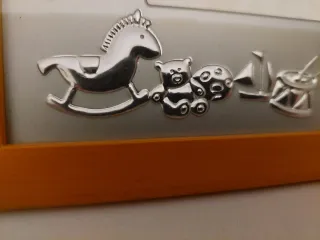 Portafotos Hofmann infantil con adornos