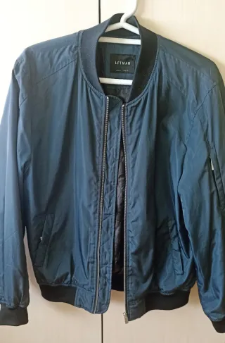 Chaqueta Bomber Azul