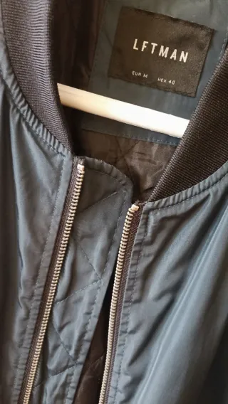 Chaqueta Bomber Azul