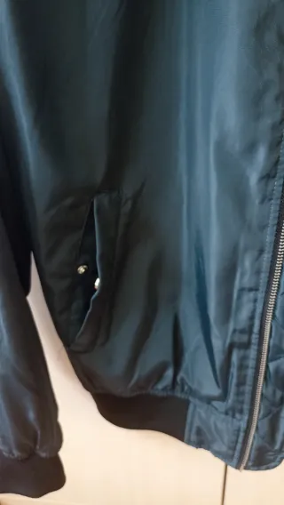 Chaqueta Bomber Azul