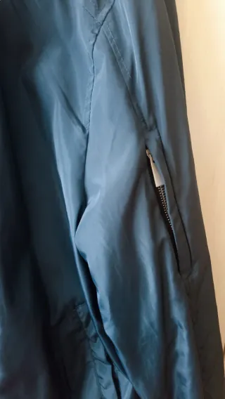 Chaqueta Bomber Azul