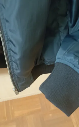 Chaqueta Bomber Azul