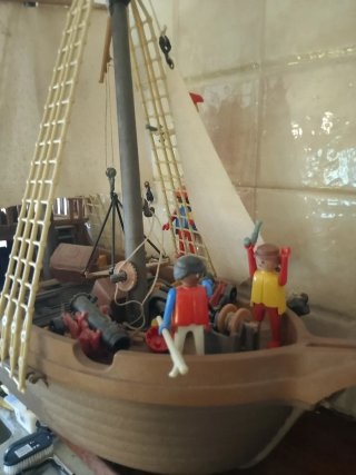 Barco Pirata Playmobil 3550 (1978)