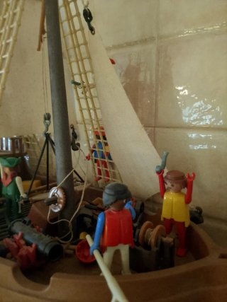 Barco Pirata Playmobil 3550 (1978)