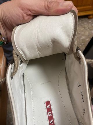 Zapatos Prada Hombre Beige/Marrón Talla 42