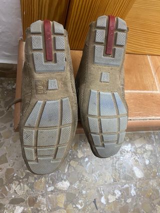 Zapatos Prada Hombre Beige/Marrón Talla 42