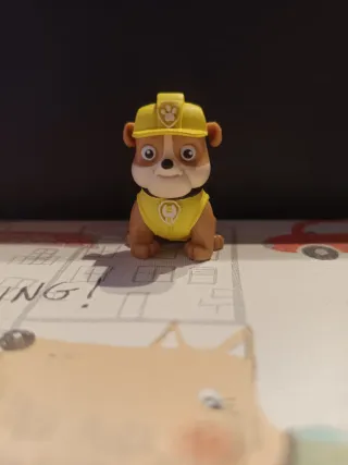 Muñeco Patrulla Canina Rubble