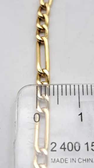 Cadena Figaro Oro 18k