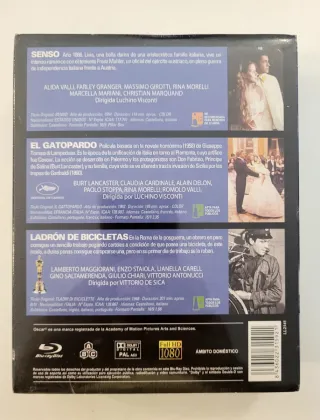 Grandes Clásicos del Cine Italiano Blu-ray