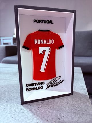 Cuadro Decorativo Camiseta Fútbol 3D