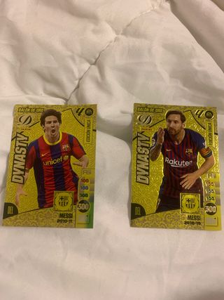 Cromo Messi Balón de Oro Dynasty 2010-11