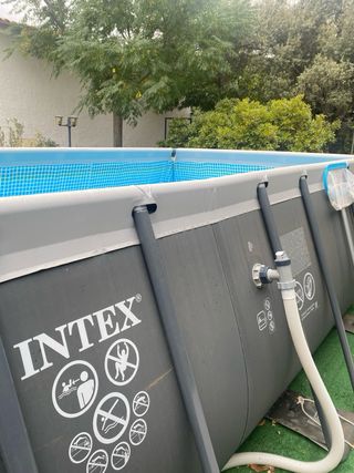 Piscina desmontable Intex + depuradora arena