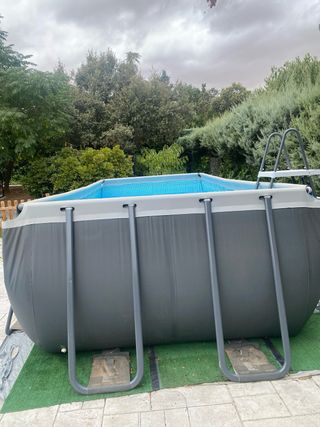 Piscina desmontable Intex + depuradora arena