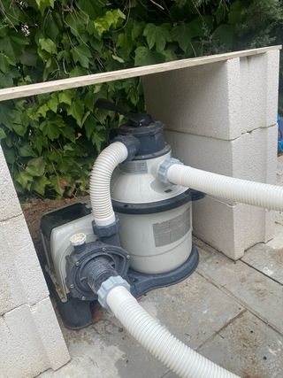 Piscina desmontable Intex + depuradora arena