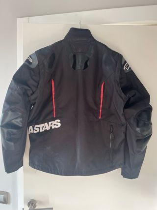 Chaqueta Moto Alpinestars Negra y Roja