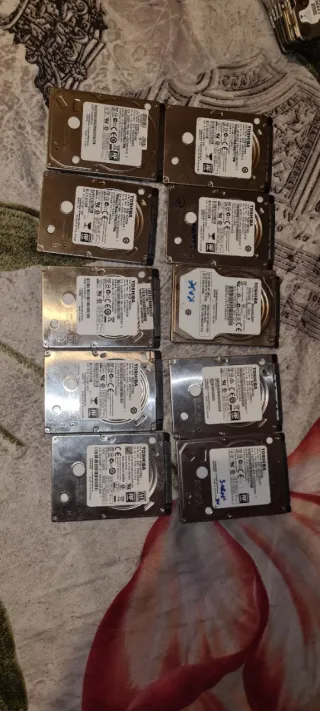 Lote 30x Discos Duros 500GB 2.5 variados