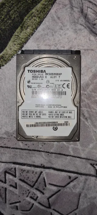 Lote 30x Discos Duros 500GB 2.5 variados