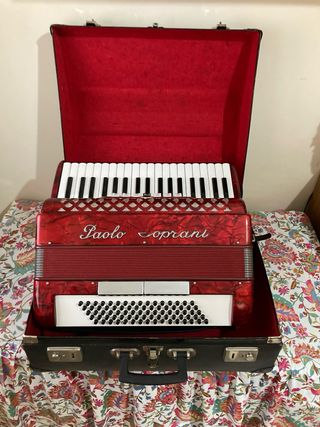 Fisarmonica Paolo Soprani Anni '60 - Bassi 80