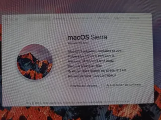 Imac 21.5 Mediados 2011