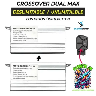 Pack Controladoras Deslimitadas Crossover Dual Max
