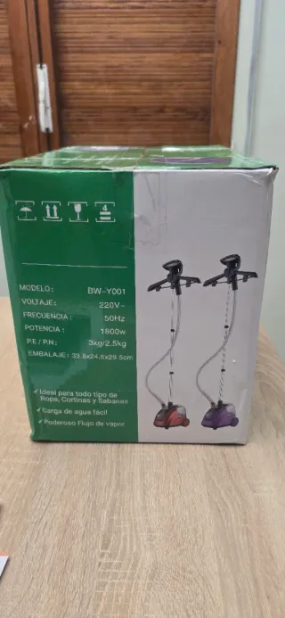 Plancha Vaporizador Vertical 1.8L