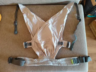 Portabebés Boba Bliss Gris Perla