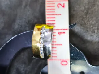 Pendientes Oro Bicolor 18 Kl