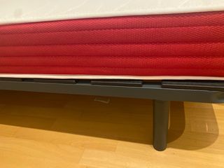 Somier y Colchón Marrón/Gris