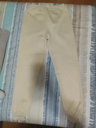 Pantalón Essentials Beige/Amarillo Talla M