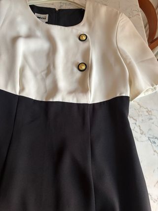 Abitino donna bianco e nero