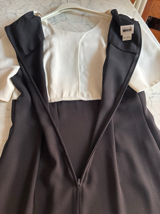 Abitino donna bianco e nero