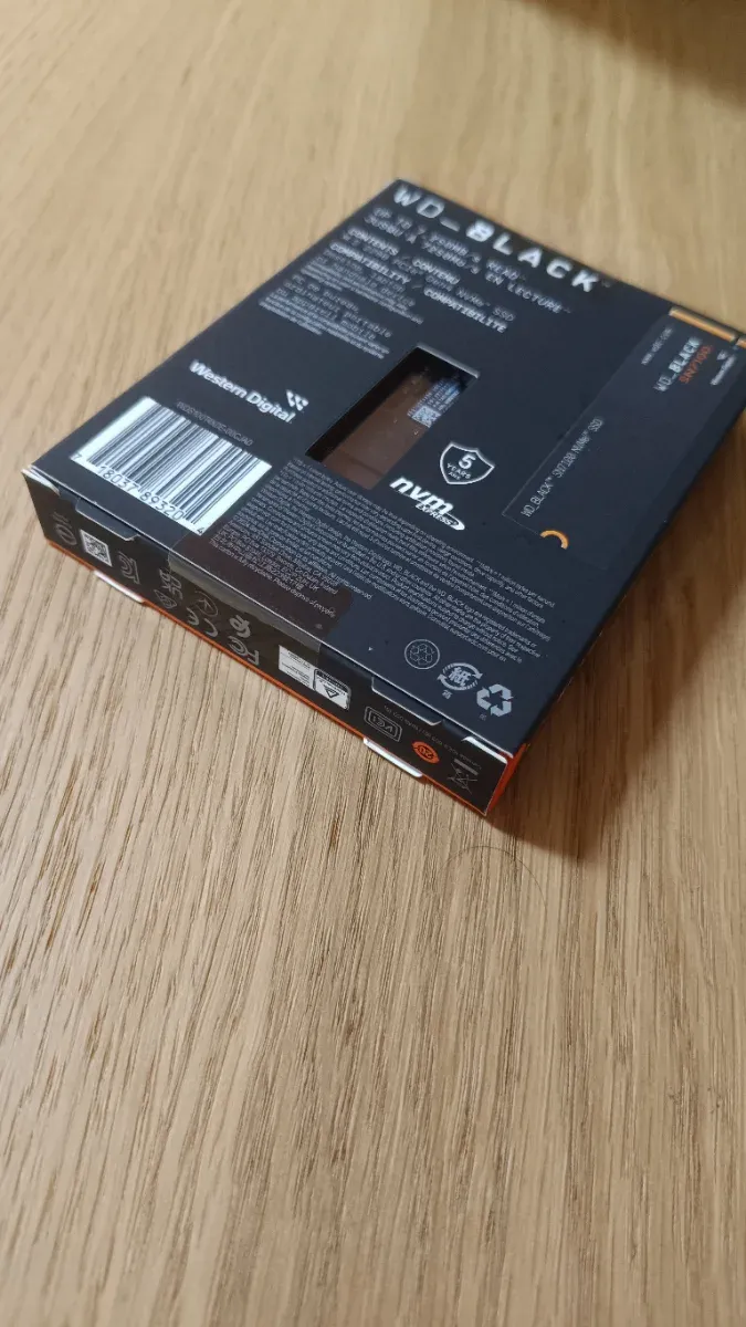 SSD WD_BLACK SN7100 1TB NVMe PCIe Gen4 afbeelding 4