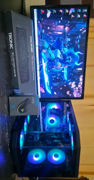PC Gaming I5-12400 16Gb Gigabyte GTX 1060 G1 6Gb