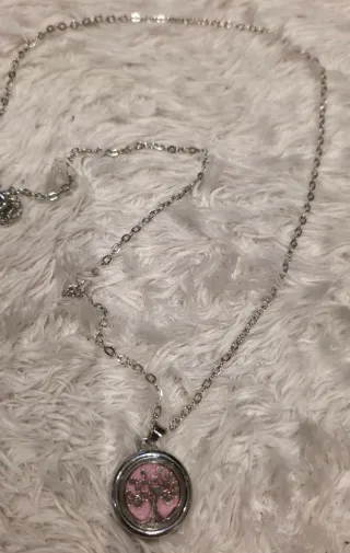 Collar Aromaterapia Árbol de la Vida Huella o mom