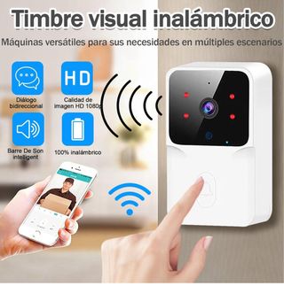 Videoportero Inalámbrico 1080P Exterior