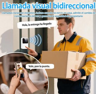 Videoportero Inalámbrico 1080P Exterior