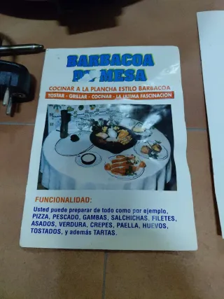 Plancha Eléctrica Redonda con Tapa