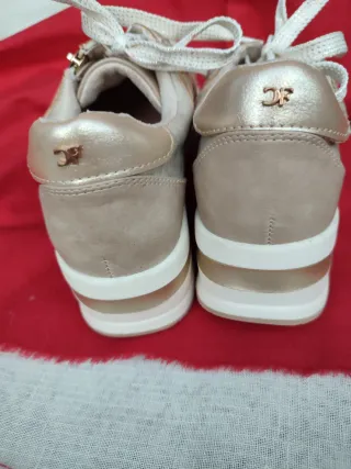 Zapatillas deportivas mujer talla 38 doradas