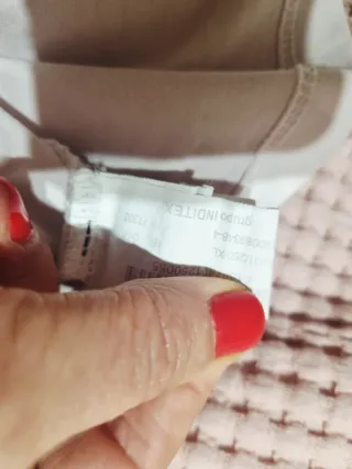 Camiseta Zara Rosa Talla XL Hombre