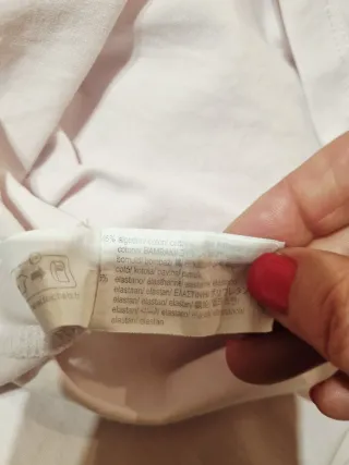 Camiseta Zara Rosa Talla XL Hombre