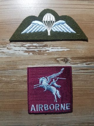 Parches Airborne Británico