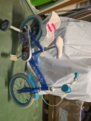 Bicicleta Frozen Niña