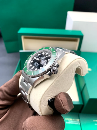 Reloj Rolex Submariner Negro y Verde