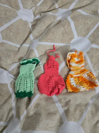 Lote Ropa Barbie Hecha a Mano