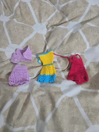 Lote Ropa Barbie Hecha a Mano