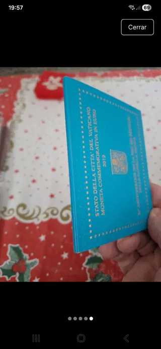 Vaticano 2019 2€ Conmemorativos. Capilla Sixtina