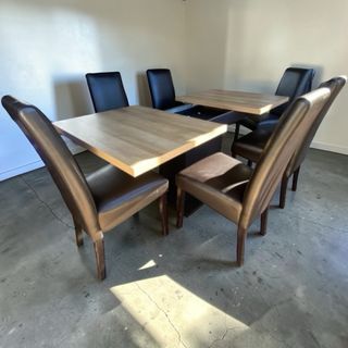 Mesa de comedor y 6 sillas