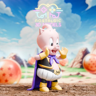 Figura Porky x Buu (Dragon Ball)