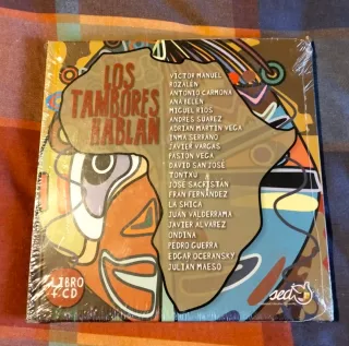 Precintado Los Tambores Hablan. Libro + Cd